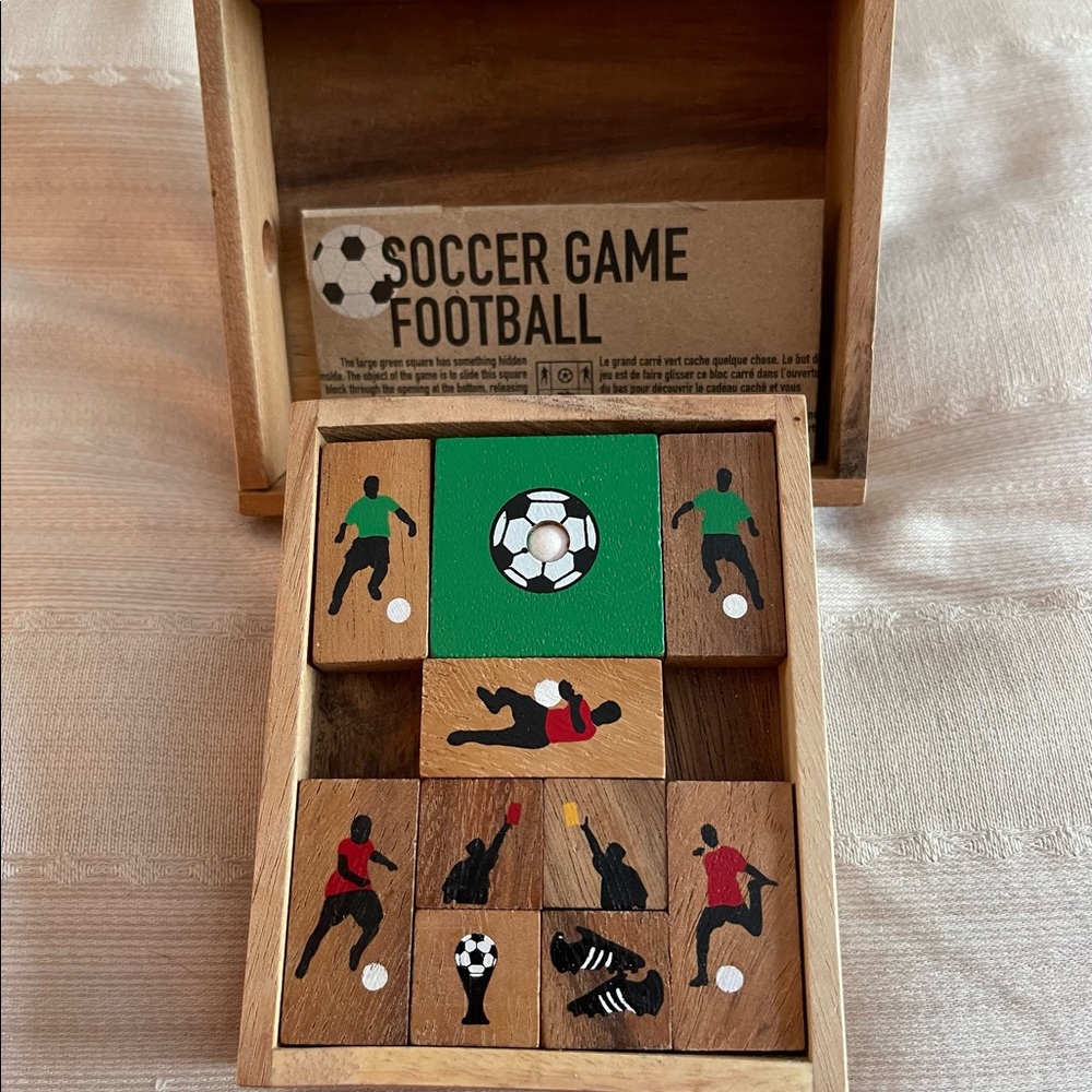 Puzzle Games of Skill (3):Soccer Game, IQ Puzzle, U-Game Zone. Selling as a set. - Picture 2 of 7
